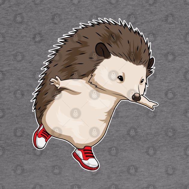 Hedgehog Runner Running Sports by Markus Schnabel